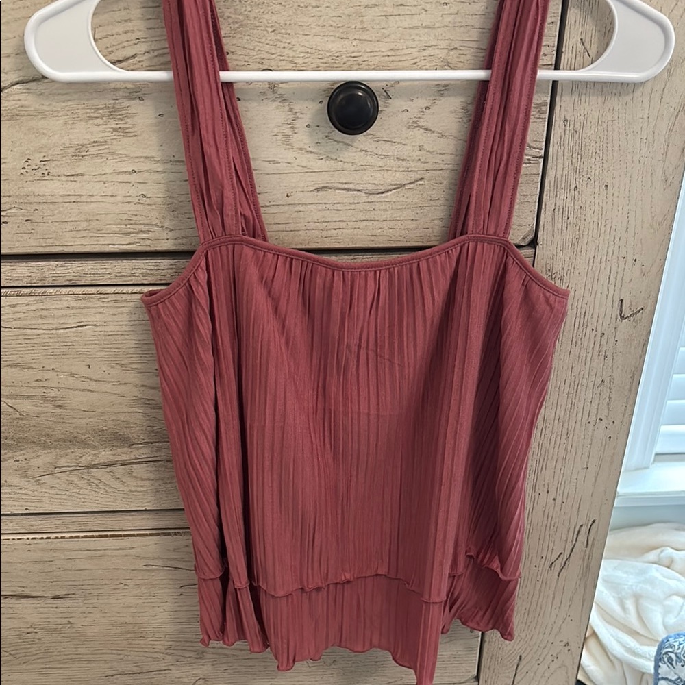 Women's Express Pink Sleeveless Top